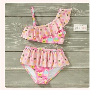 10-12 Pete And Lucy Cute As‎ A Cupcake 2 Pc Swimsuit NWT